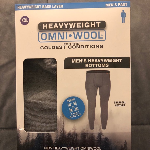 omni wool base layer bottoms